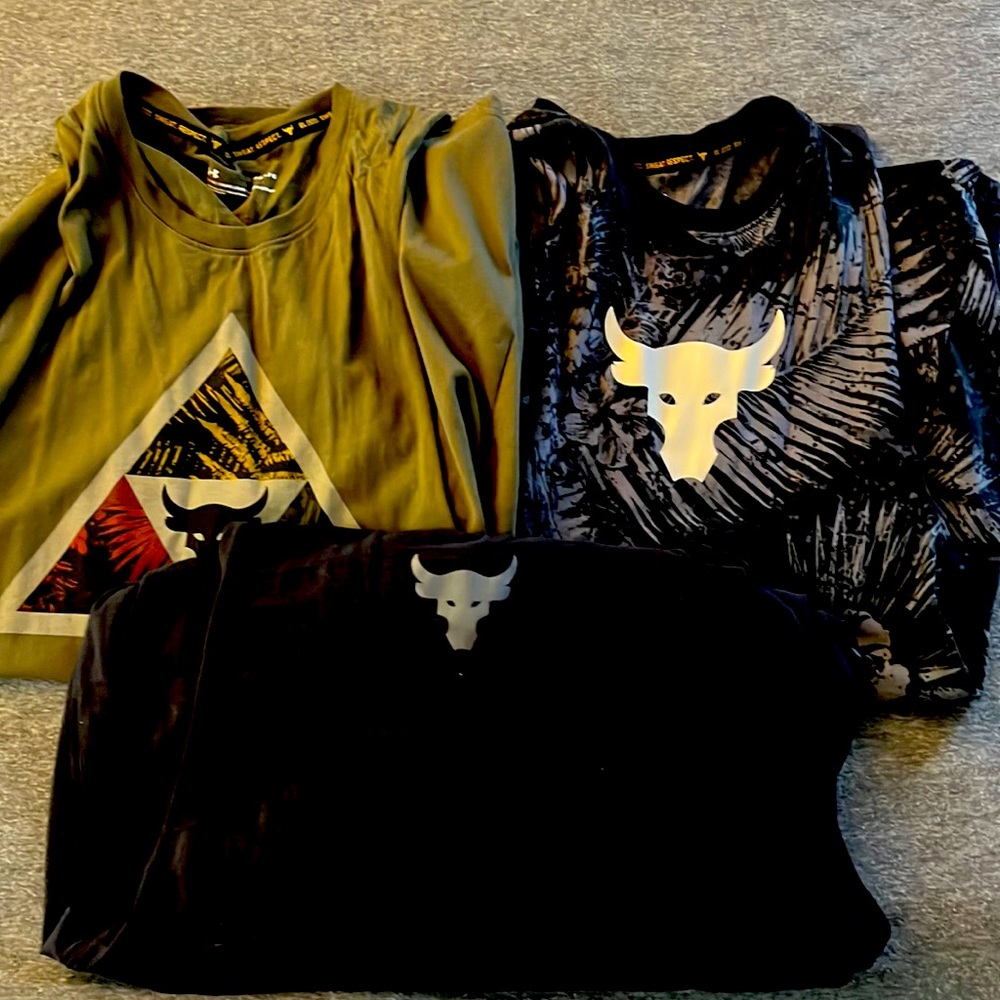 3 Project rock tanks tops